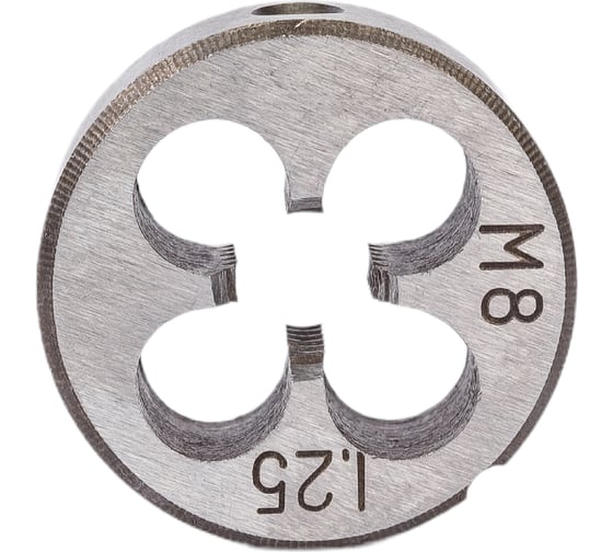 Изображение товара Плашка Эврика M08x1,25-25мм, в пластиковом футляре ER-00812P 468915