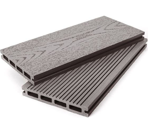 Изображение товара Террасная доска Grand Line 140 мм вельвет и тиснение венге 3м 413879