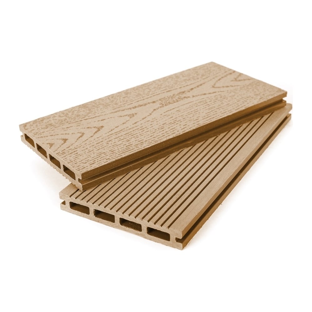 Изображение товара Террасная доска Grand Line 140 мм вельвет бронза 4 м композит