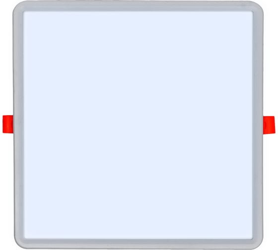 Изображение товара Встраиваемая светодиодная панель OGM с регулировкой, 20вт, 1500лм, 6500к, 230x230x24мм, квадрат / LP-24