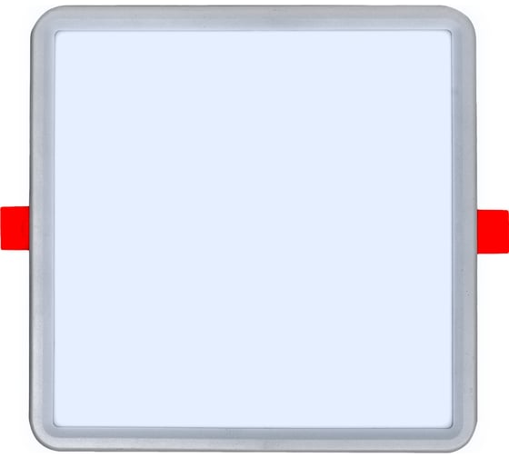 Изображение товара Встраиваемая светодиодная панель OGM с регулировкой, 15вт, 1200лм, 6500к, 175x175x24мм, квадрат / LP-21