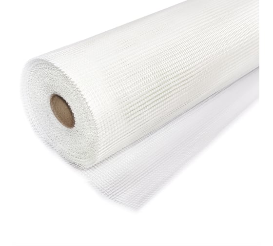 Изображение товара Стеклотканевая малярная сетка РемоКолор 5x5 мм, 45 г/кв.м., 1м х 50м 49-4-455