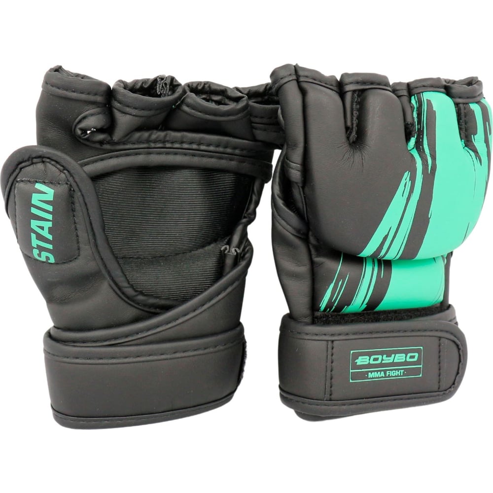 Изображение товара Перчатки мма Boybo stain bgm311, флекс, голубые, размер M 4631151771875