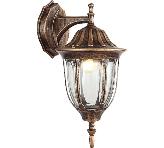 Изображение товара Светильник садово-парковый De Fran Е27 60Вт Валенсия IP44 (M) черненное золото N, EL-342DN