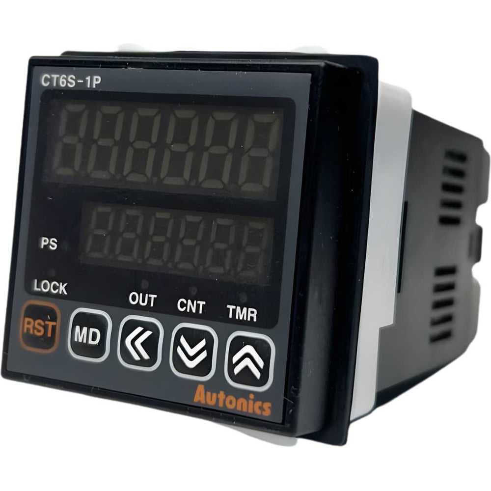 Изображение товара Программируемый счетчик-таймер Autonics CT6S-1P2 A1000001255R IP65 черный