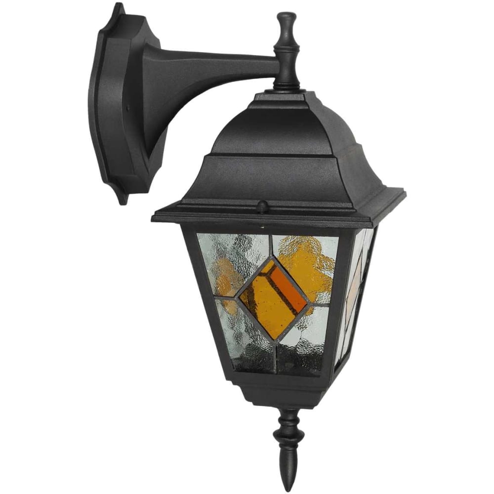Садово-парковый светильник De Fran, цвет черный