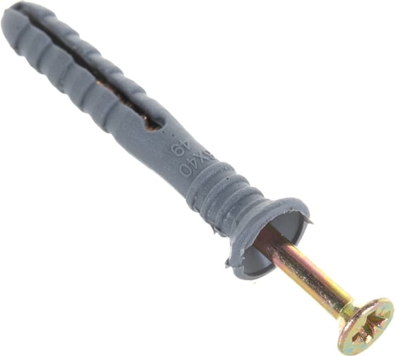 Изображение товара Дюбель-гвоздь с бортиком Метизный двор 6x40, 150 шт. 4690441034472