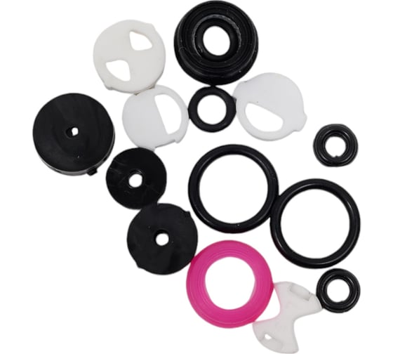 Изображение товара Набор прокладок и таблеток для ремонта кран-буксы смесителя MasterProf ИС.131298