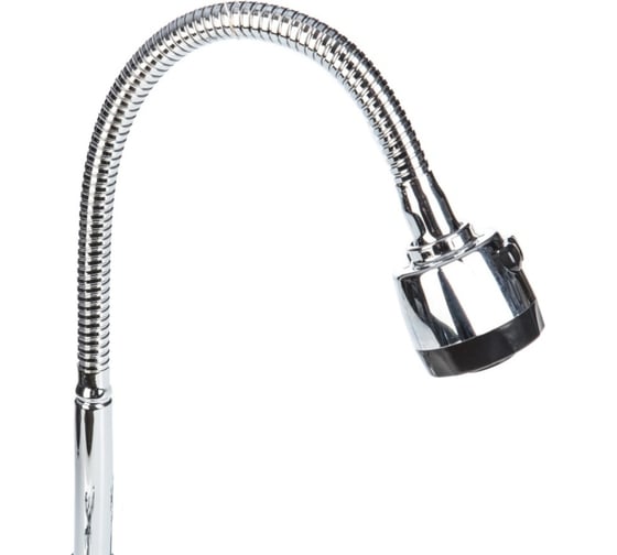 Изображение товара Гибкий излив MasterProf гофрированный, для кухонного смесителя, с двухрежимным аэратором ИС.200323