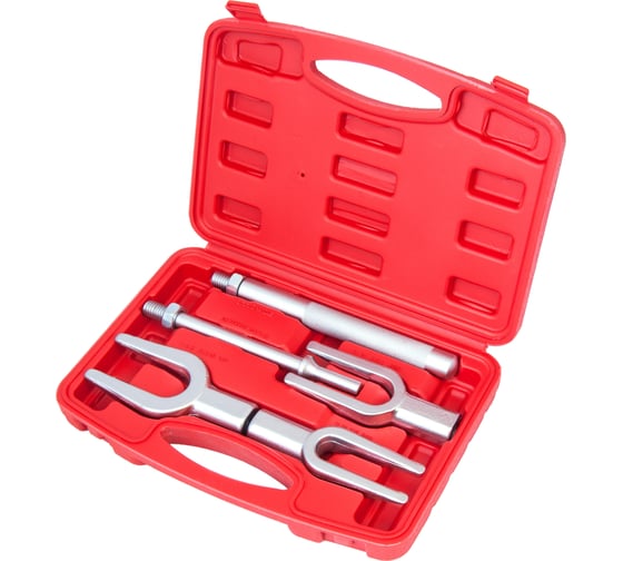 Изображение товара Набор съемников шаровых опор вилочного типа разборных 5 предметов AV Steel AV-922013