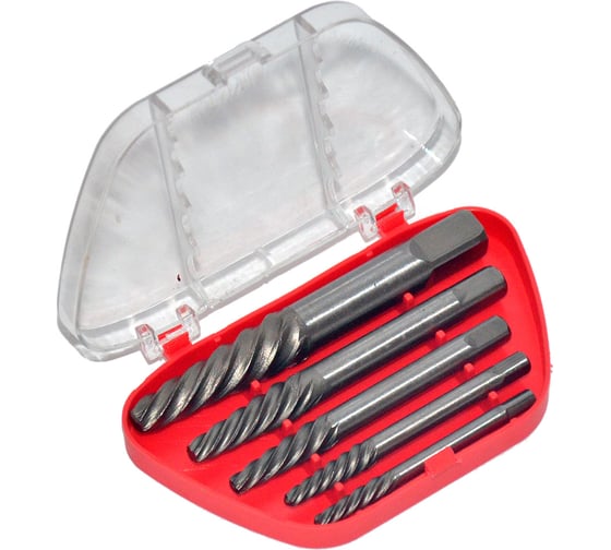 Изображение товара Набор экстракторов усиленных 5 предметов 3-18мм AV Steel AV-921111