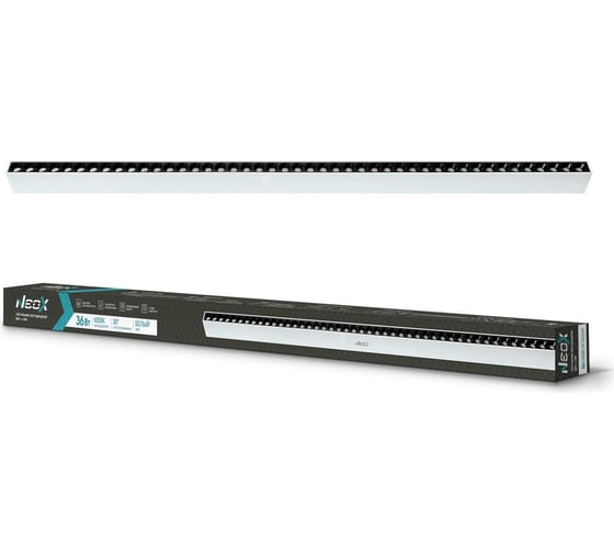 Изображение товара Светодиодный светильник Neox дбо-l-line 36вт 230в 30гр 6500к 3420лм 95лм/вт белый ip40 4690612042381