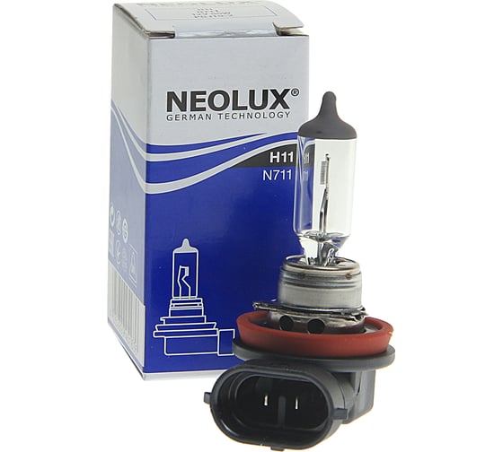 Изображение товара Автолампа NEOLUX H11 55 PGJ19-2 12V 1 10 100 N711