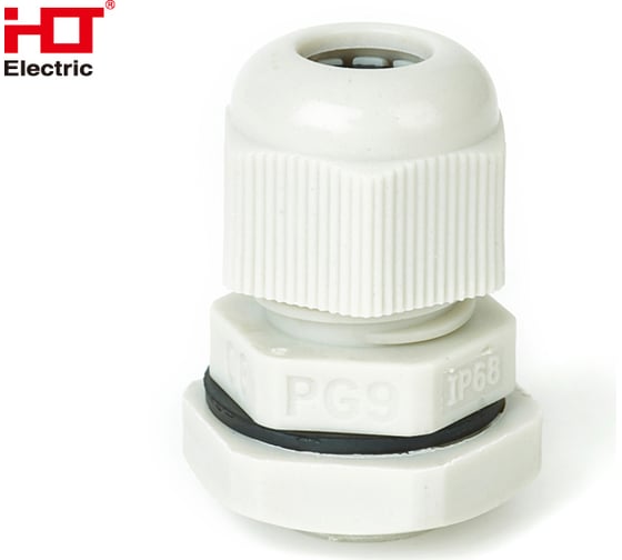 Изображение товара Сальники HLT серии PG-9 IP68 (уп./20шт.) -светло-серый 083-01-402