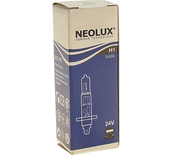 Изображение товара Автолампа NEOLUX H1 70 P14.5s 24V 10 100 N466