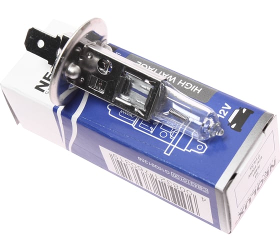 Изображение товара Автолампа NEOLUX H1 100 P14.5s RALLY 12V 1 10 100 N481