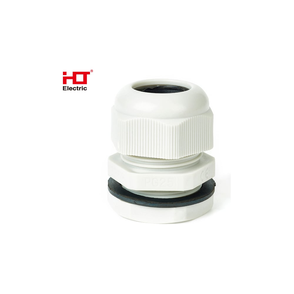 Изображение товара Сальник HLT серии PG-25 IP68 белый, кабельный ввод, гермоввод, 10 шт