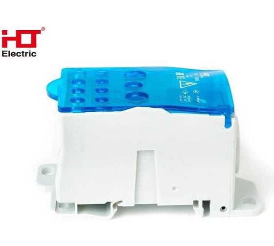 Изображение товара Распределительный блок HLT на DIN-рейку РБ-400 1П 400А (1x185/2x35+5x16+ 4x10) 081-07-05