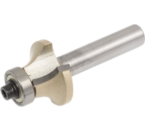 Изображение товара Фреза кромочная калевочная с нижним подшипником стф-1017 25x11 мм, R6 мм, хв-к 8 мм Strong стф-10172511