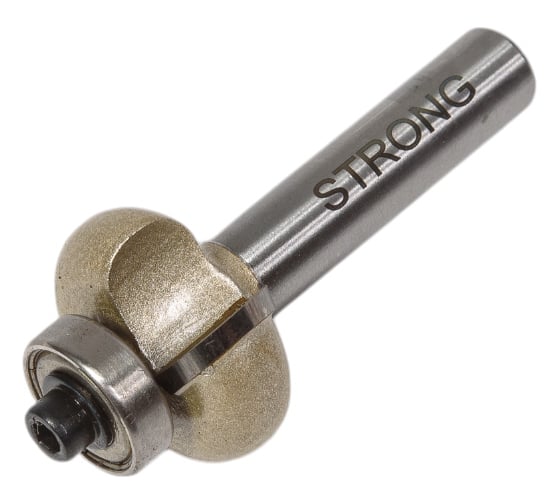 Изображение товара Фреза кромочная с нижним подшипником стф-1015 24x10 мм, хв-к 8 мм Strong стф-10150024