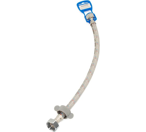 Изображение товара Подводка для воды Azario LUXe 3 м, г/г, силиконовая оболочка 00081694