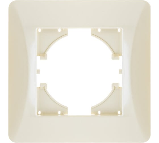 Изображение товара Рамка GUSI ELECTRIC Ugra 1-местная, цвет бежевый С1110-003