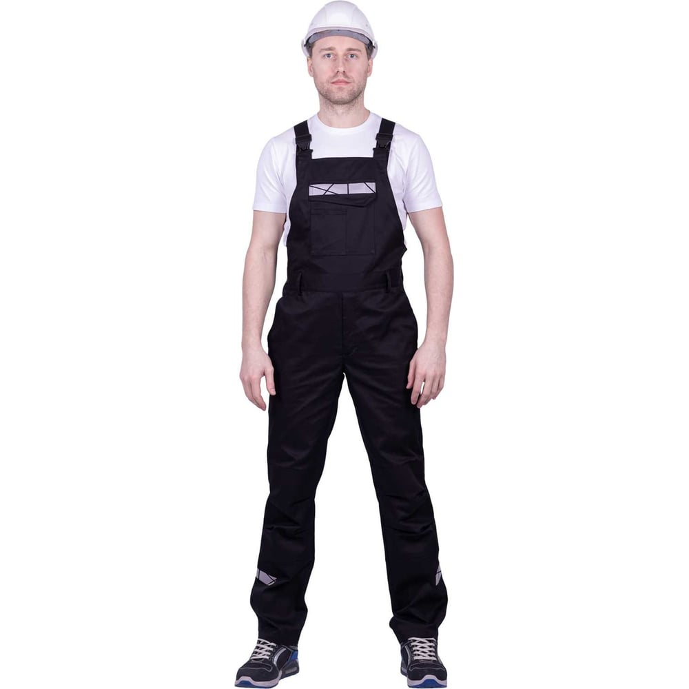 Изображение товара Летний полукомбинезон ГК Спецобъединение СТРОНГ черный 2XL