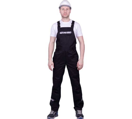 Изображение товара Летний полукомбинезон ГК Спецобъединение СТРОНГ черный Пком 1607/104/170