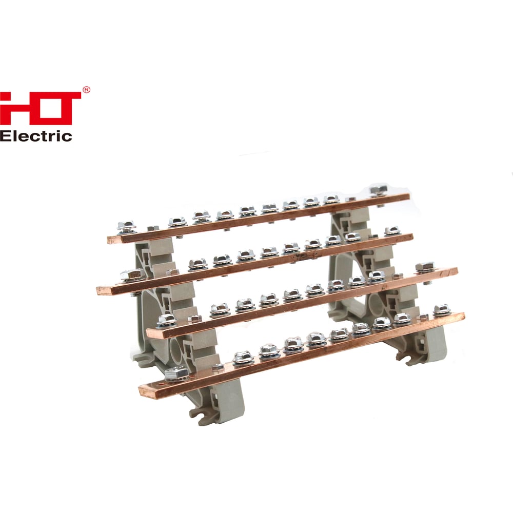 Изображение товара Распределительный блок HLT РБ-400 4П 400А для надежного подключения