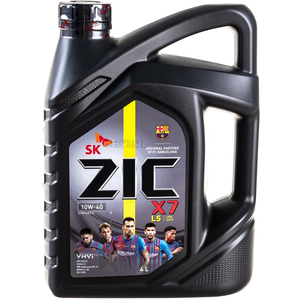 Синтетическое моторное масло zic масло моторное sintec 5w 40 люкс sl cf п синтетическое 180 кг