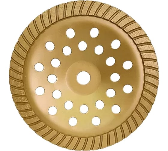 Изображение товара Алмазная чашка по бетону СТД-190 Titan Turbo 230 мм желтая Strong стд-19000230