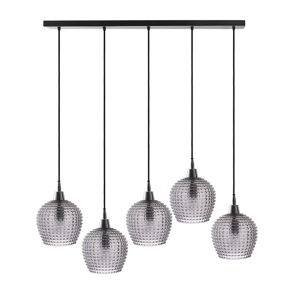 Изображение товара Подвесной светильник Bergenson Bjorn каскадный Aurora, 110x18 см, серый BB0000567