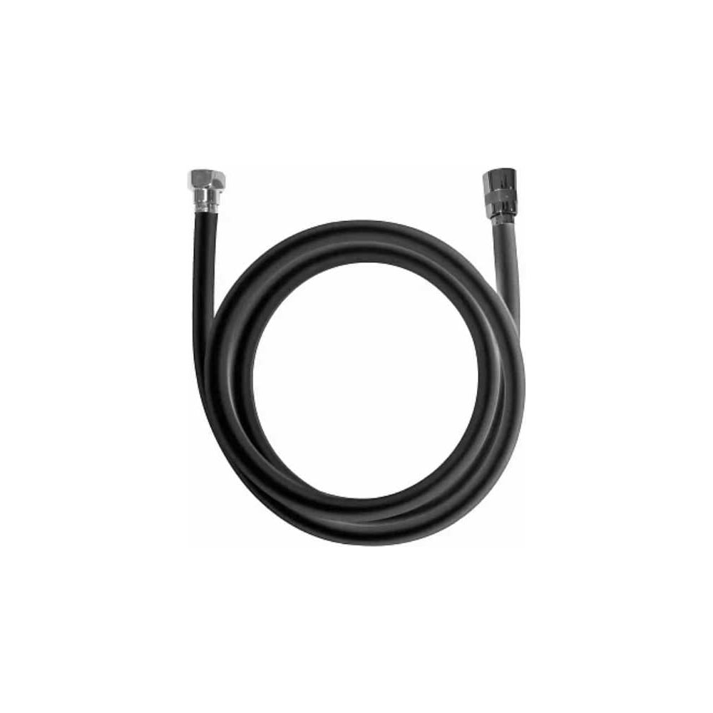 Изображение товара Душевой шланг Azario ПВХ 150 см с защитой от перекручивания черный