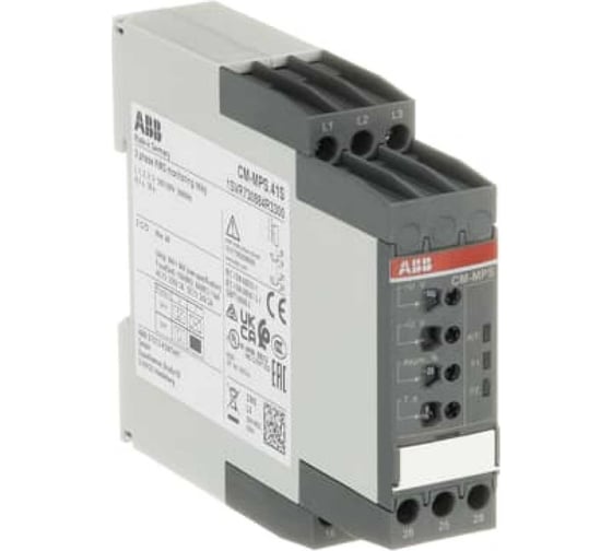 Изображение товара Реле контроля ABB CM-MPS.41S без контр нуля 1SVR730884R3300