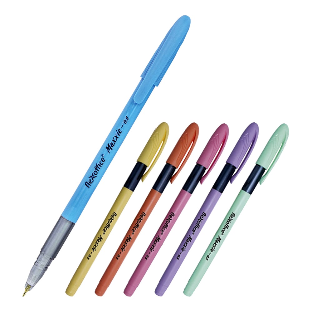 Автоматическая шариковая ручка Flexoffice шариковая одноразовая ручка unimax