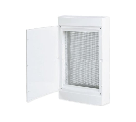 Изображение товара Слаботочный навесной щит EKF "Unix" прозрачная дверь 4 габарит увеличенный IP41 PROxima ux-4m-n-xl