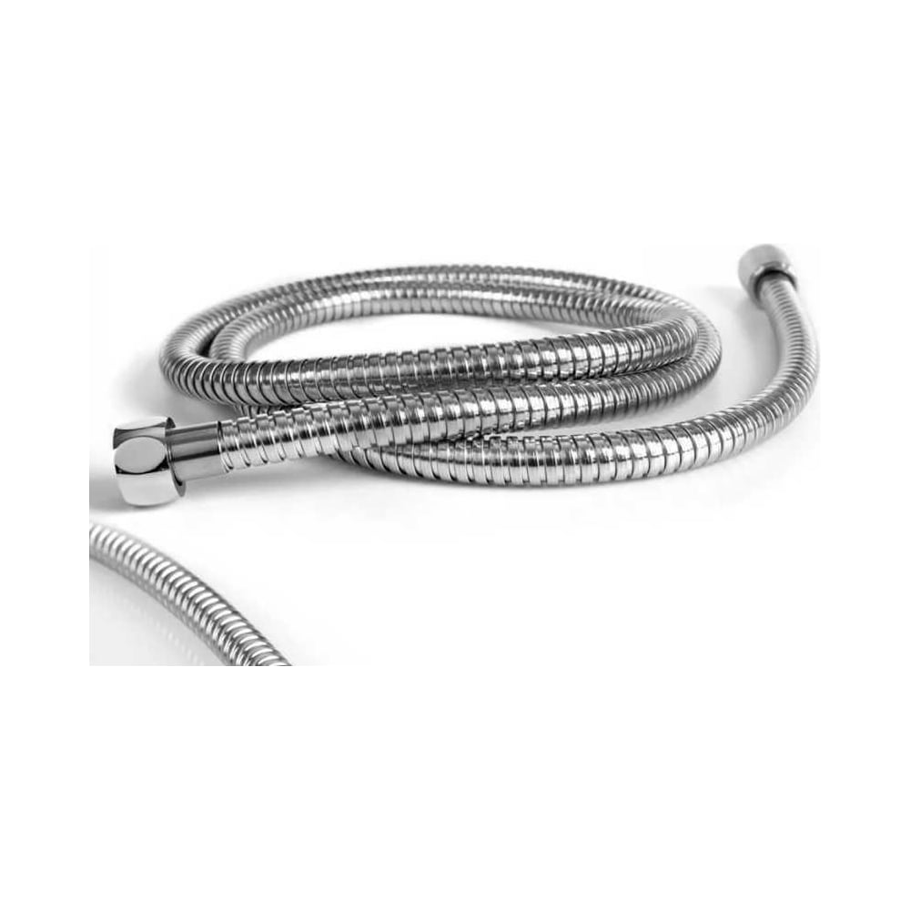 Изображение товара Шланг для душа Azario 1,5 м хром гофрированный соединение 1/2F