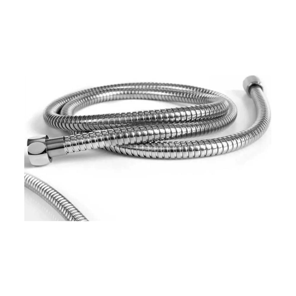 Изображение товара Шланг для душа Azario 1,75 м гофрированный хром подключение 1/2F