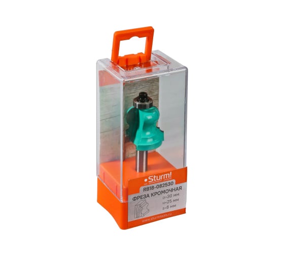 Изображение товара Фреза кромочная фигурная с подшипником DxHxL 30x25x69 мм, хв-к 8 мм RB18-082530