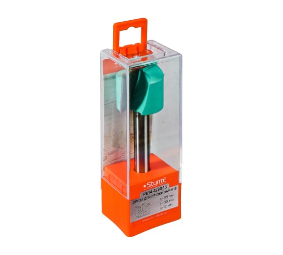 Изображение товара Фреза пазовая для врезки замков DxHxL 36x30x120 мм, хв-к 12 мм Sturm RB14-123036