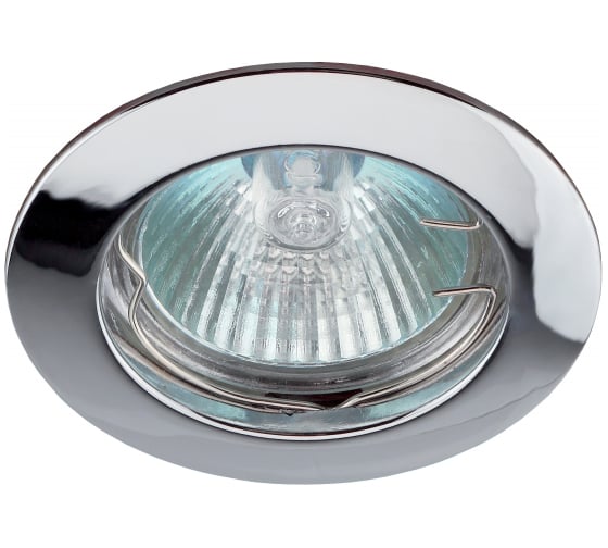 Изображение товара Светильник ЭРА KL1 SN литой простой MR16,12V, 50W сатин никель C0043825