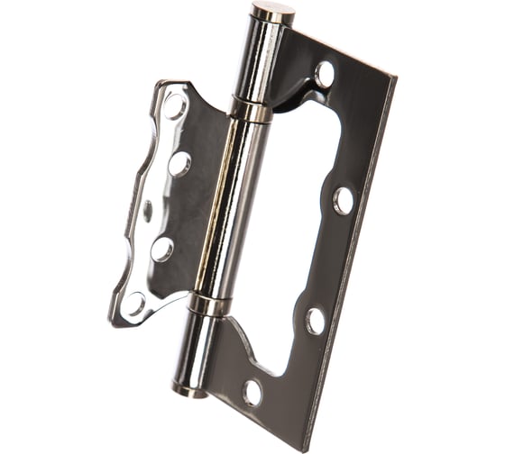 Изображение товара Стальная петля PUERTO без врезки, плоский колпачок, хром блестящий, IN100-2S FH CPбезВР IN100-2S FH CPбезВР (2шт)