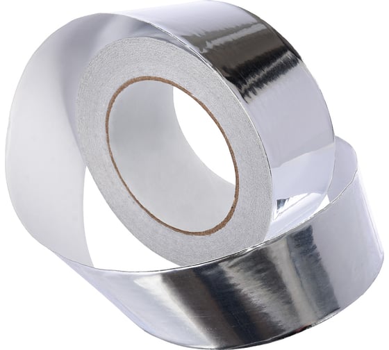 Изображение товара Алюминевая клейкая лента для термоизоляции Банные штучки 48 мм х 50 м 03566