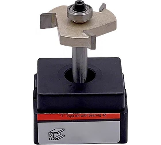 Изображение товара Фреза пазовая с тремя резцами стф-1023 Z3, 40х5 мм, хв-к 8 мм Strong стф-10233005