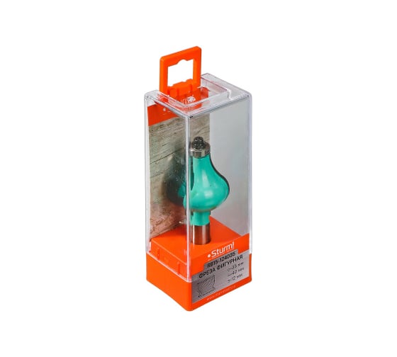 Изображение товара Фреза фигурная с подшипником DxHxL 35x40x89 мм, хв-к 12 мм Sturm RB15-124035