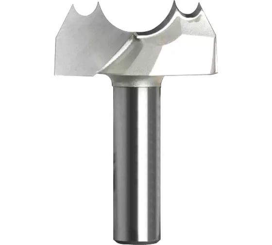 Изображение товара Фреза пазовая для изготовления розеток стф-1027 24х12 мм, R3 мм, хв-к 8 мм Strong стф-10270024