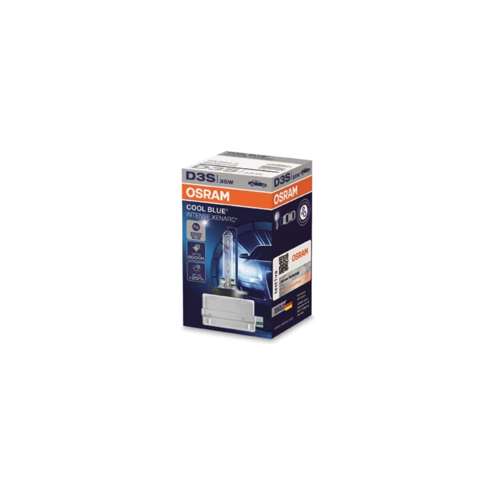 фото Автолампа osram d3s 35 pk32d-5 xenon blue intense 6000k 42v, 1, 10 66340cbi