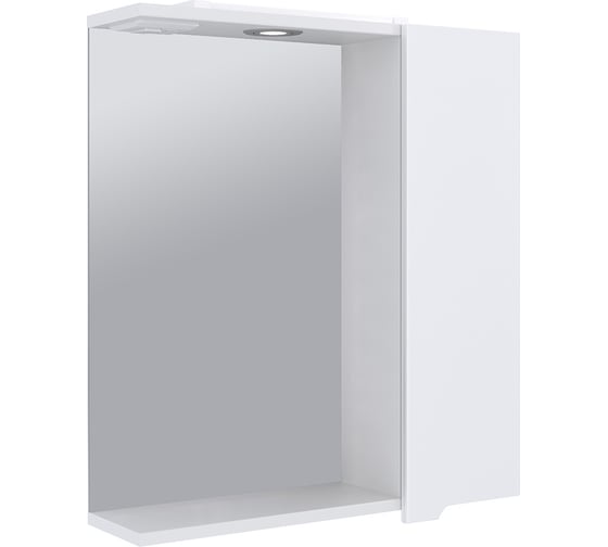 Изображение товара Зеркало со шкафчиком EMMY Агата 50, с подсветкой, правое 210120