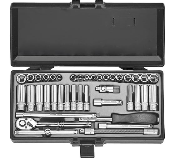 Изображение товара Набор головок метрических и дюймовых FORCE 2402