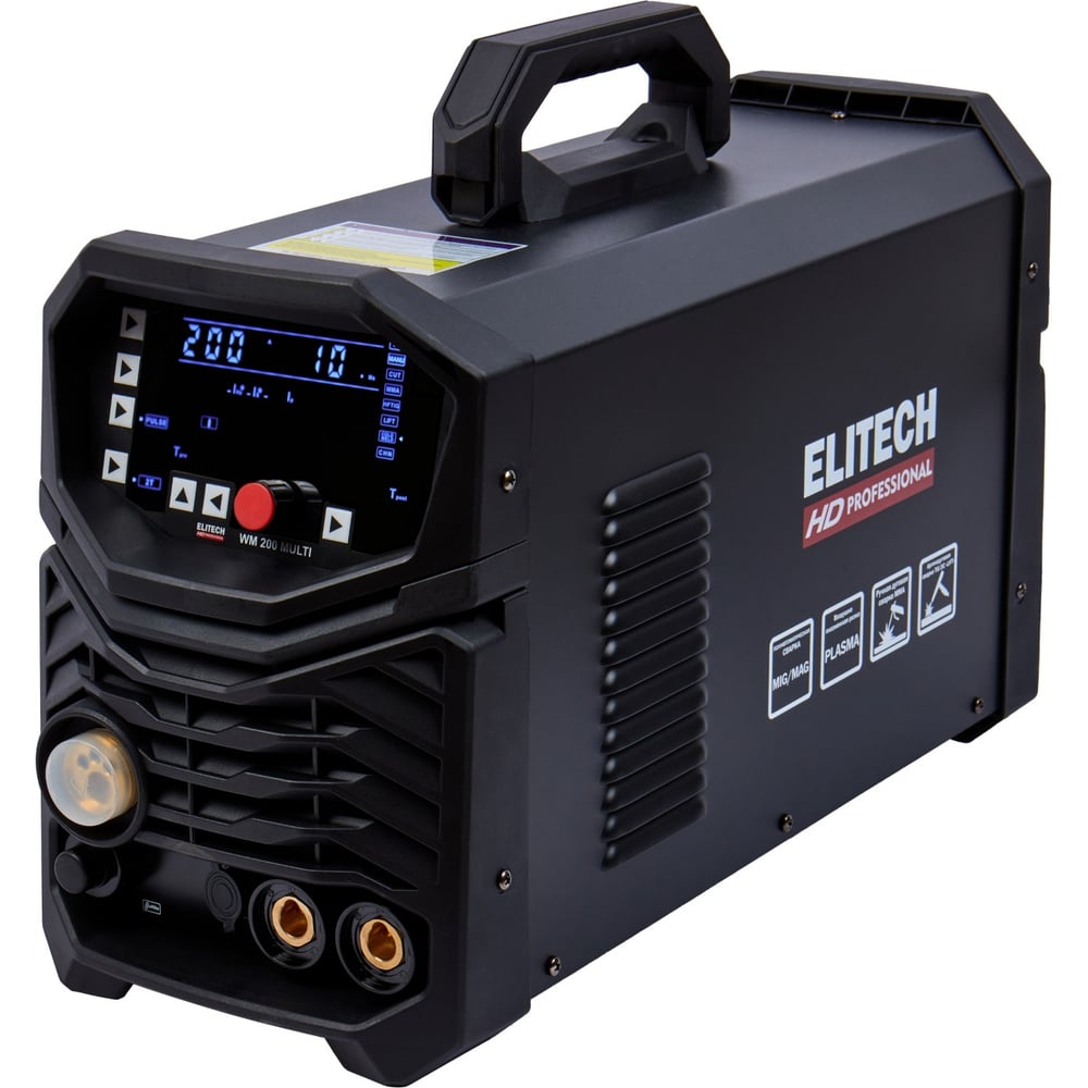 Изображение товара Инверторный сварочный аппарат Elitech HD WM 200 Multi 204481